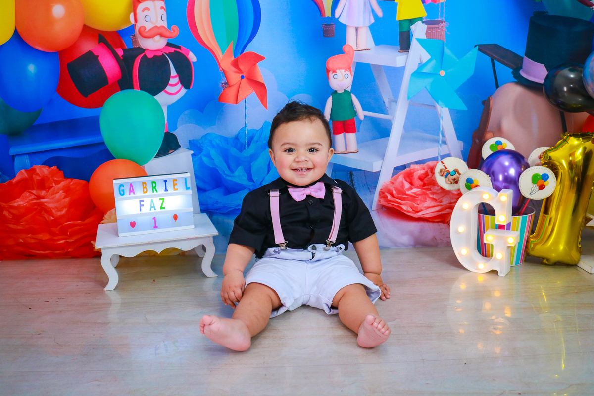 Gabriel 1 ano