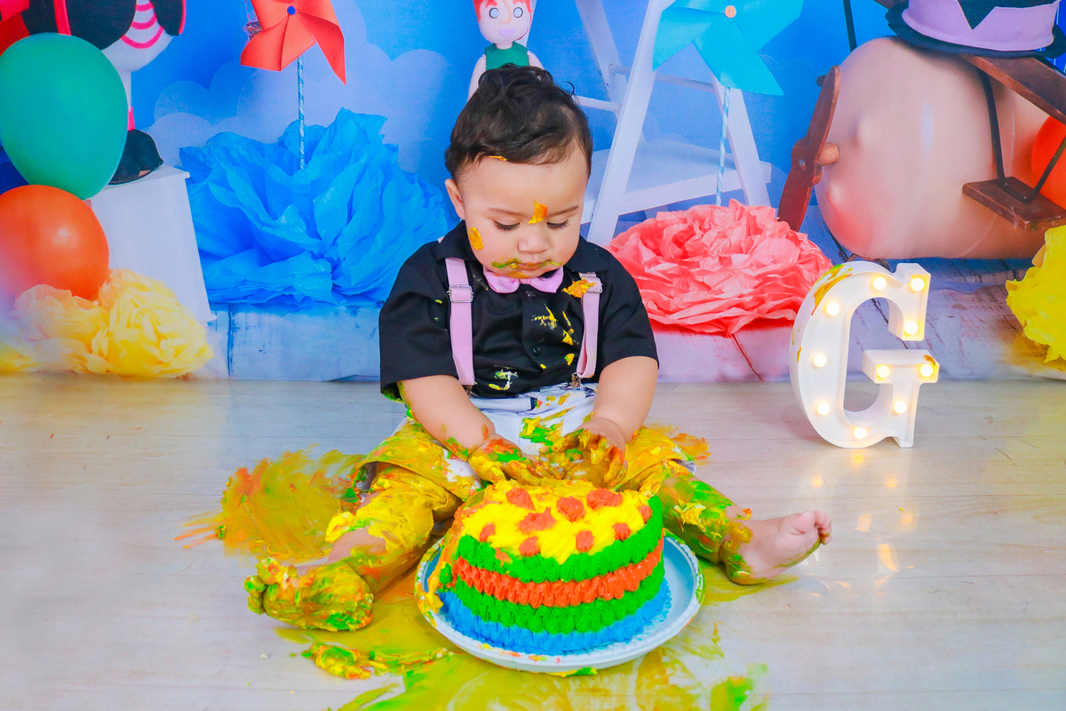 Gabriel 1 ano