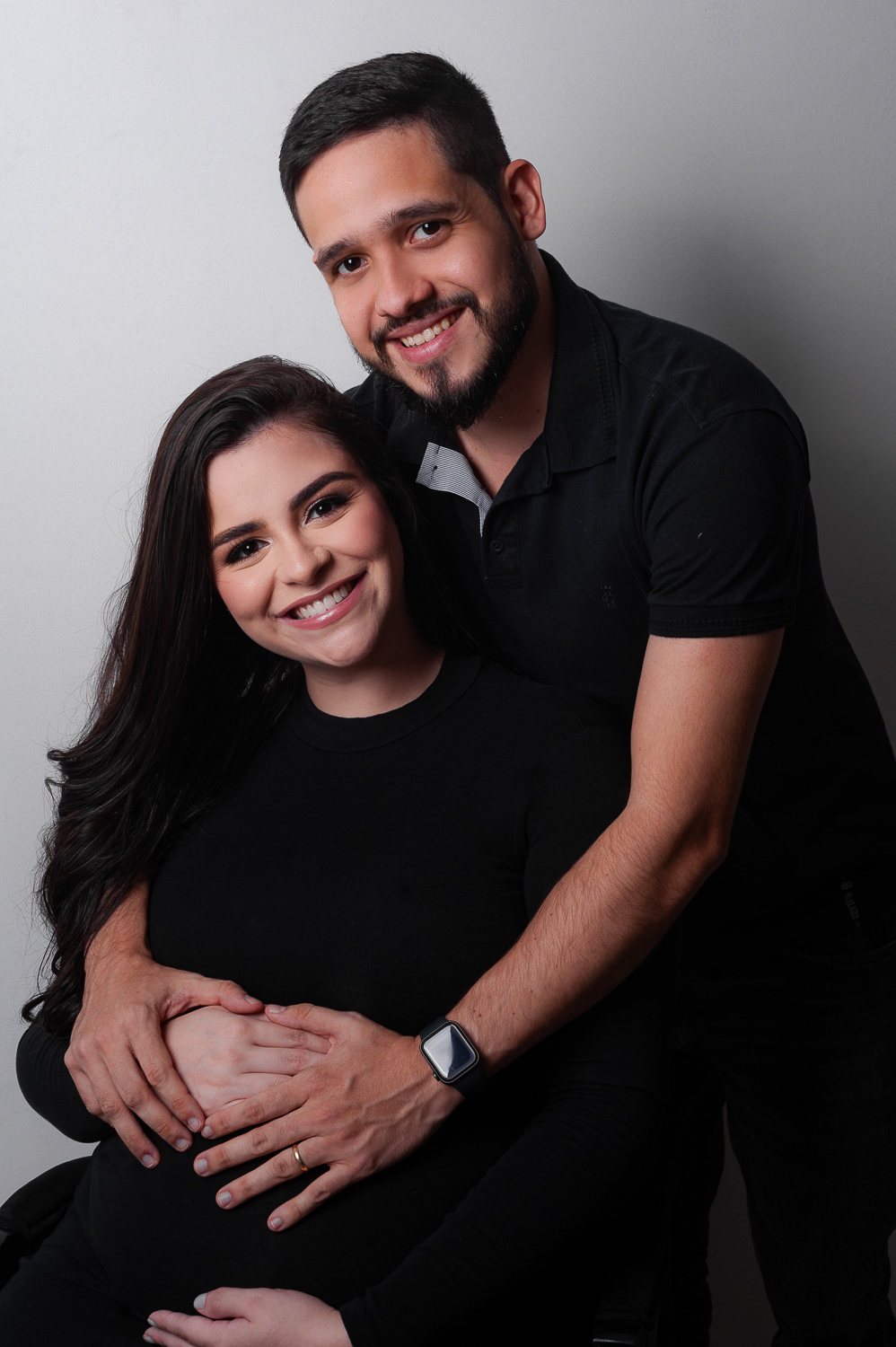 Ensaio Fotográfico gestante - Bia, Daniel e Fábio