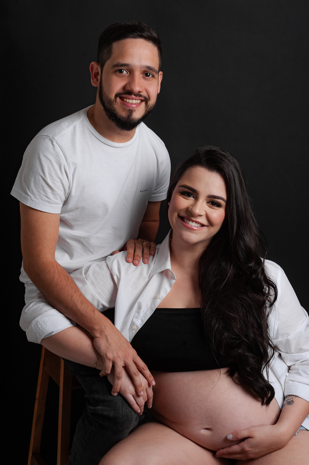 Ensaio Fotográfico gestante - Bia, Daniel e Fábio