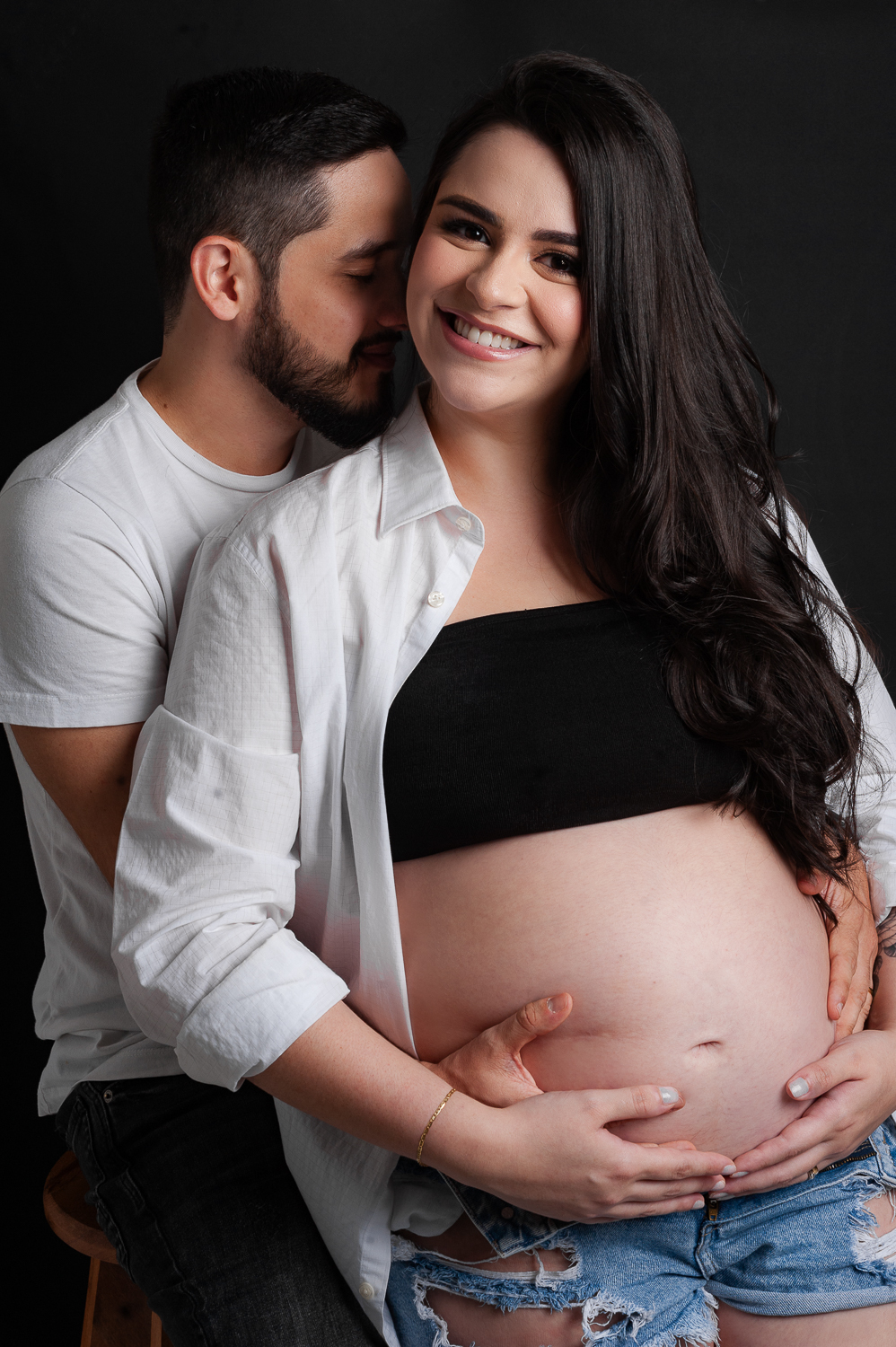 Ensaio Fotográfico gestante - Bia, Daniel e Fábio