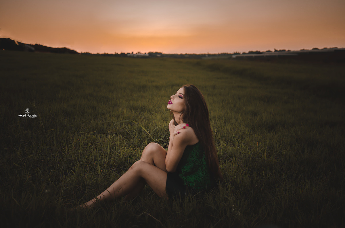 por do sol ensaio feminino 