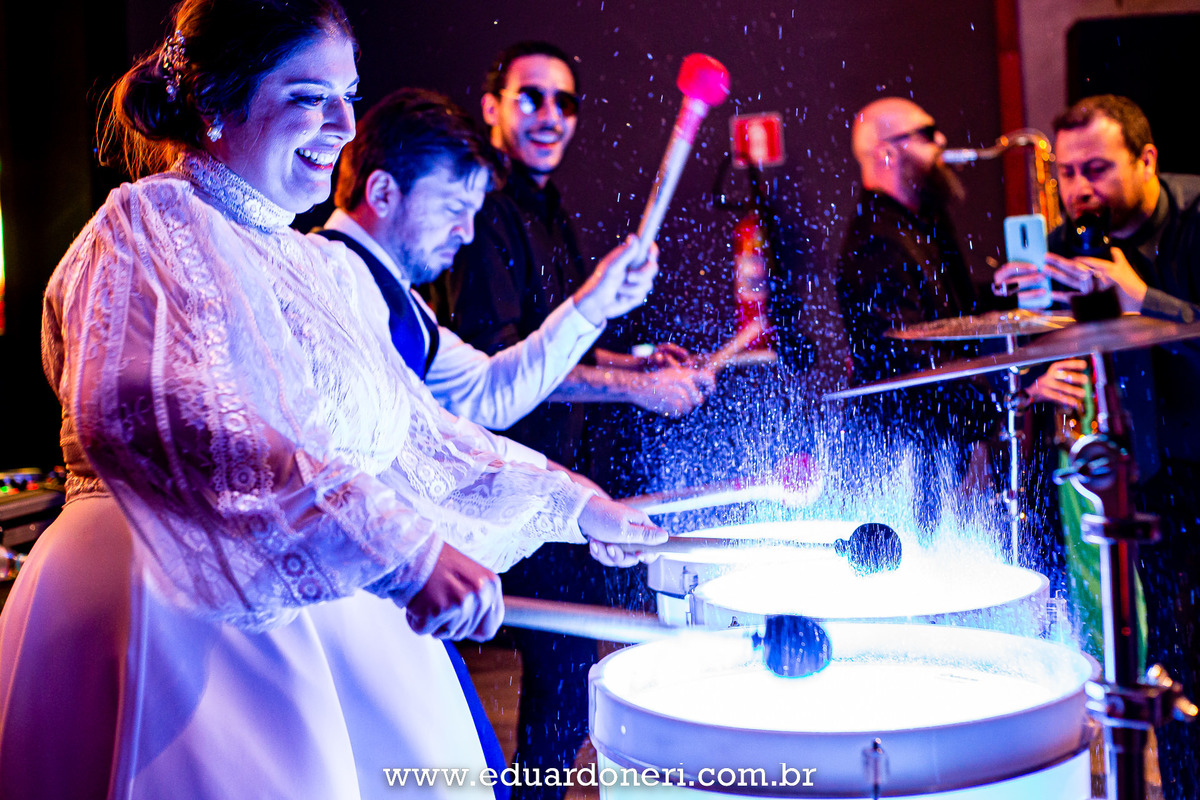 recepção de casamento realizado em Assis no espaço estilo para festas