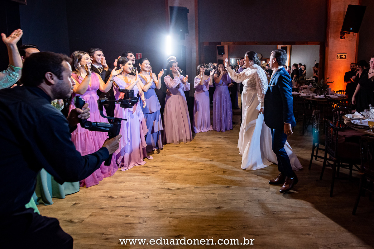 recepção de casamento realizado em Assis no espaço estilo para festas