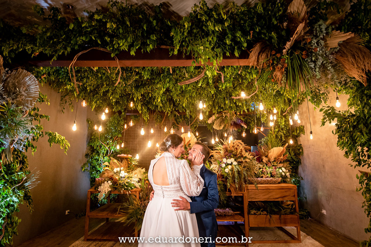 recepção de casamento realizado em Assis no espaço estilo para festas