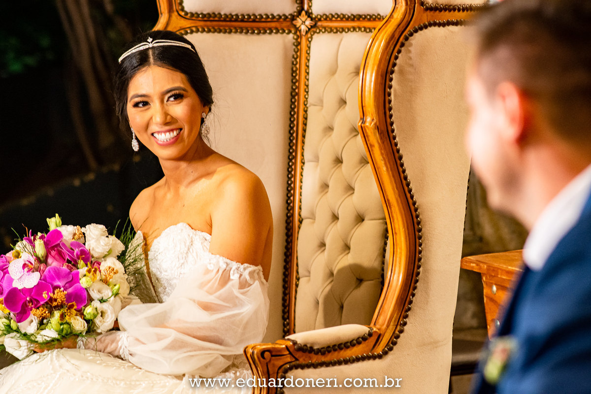 Casamento realizado no Santuário Santa Terezinha em Bandeirantes no Paraná