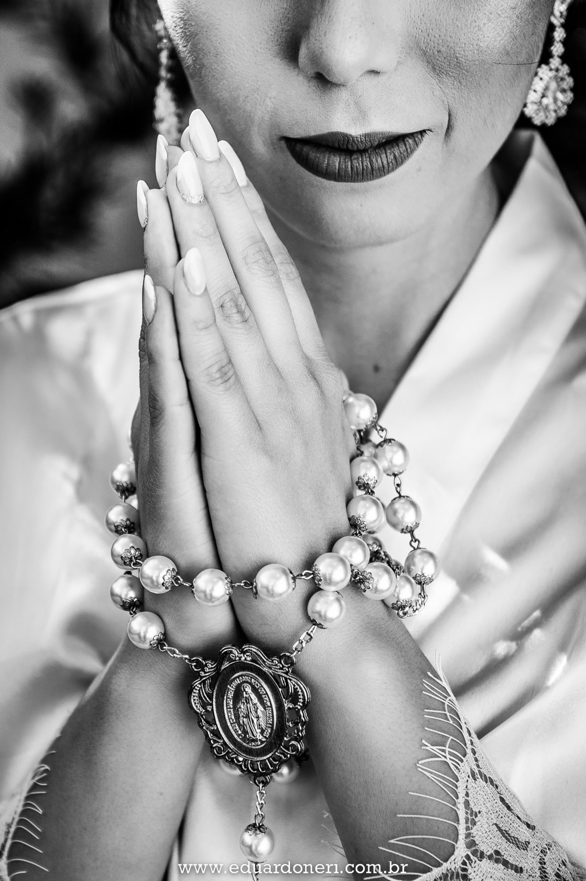 Making of da noiva no salão de Carol e Andressa Chirnev