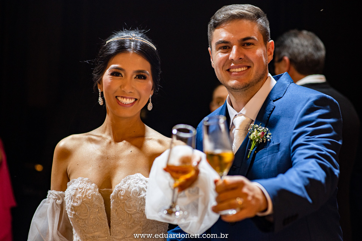 Casamento realizado no Santuário Santa Terezinha em Bandeirantes no Paraná