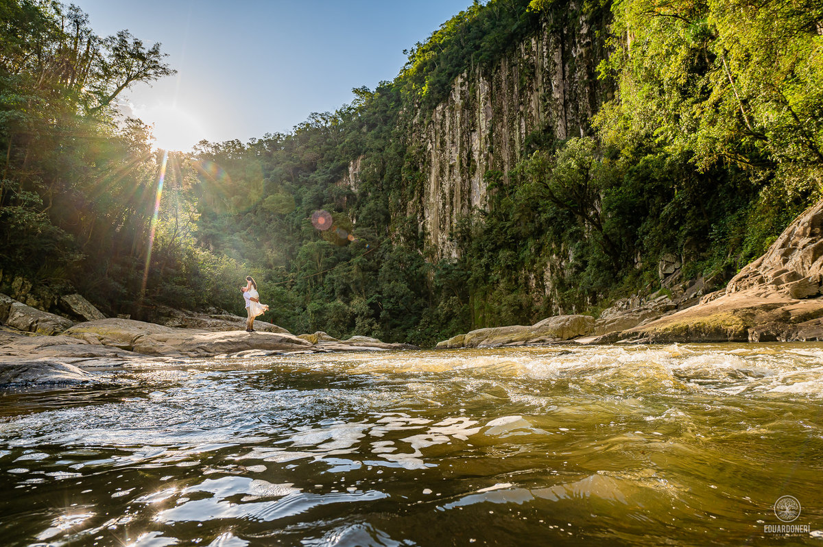 Ensaio Pre Casamento em Sapopema no Paraná, no Salto das Orquídeas