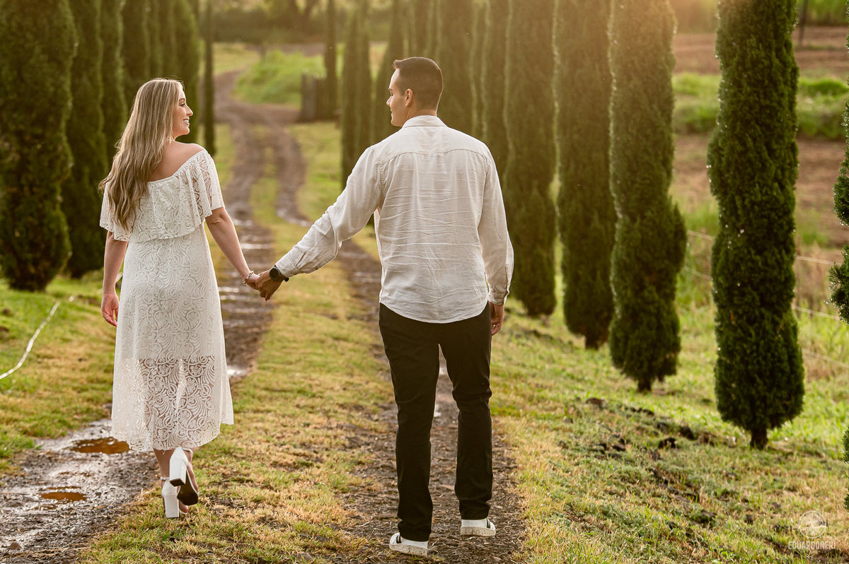 Ensaio realizado em Cornélio Procópio no salão de eventos Quinta da Oliva, Save the Date