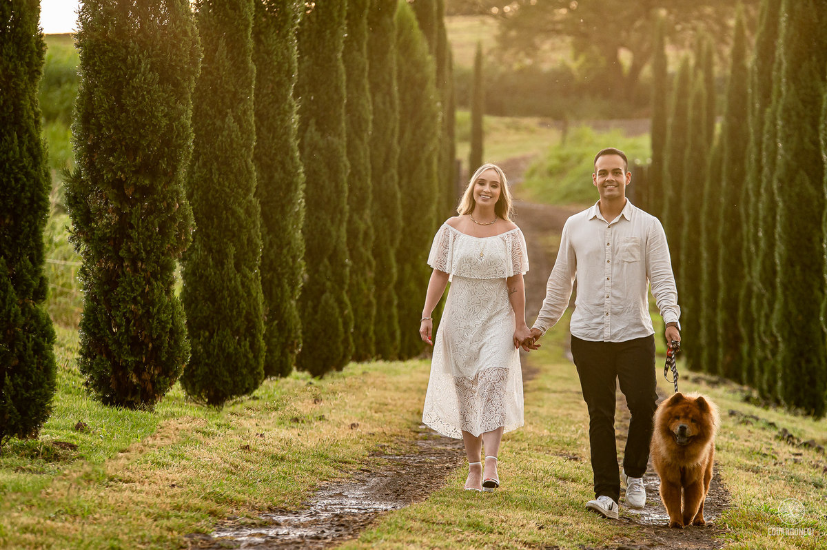 Ensaio realizado em Cornélio Procópio no salão de eventos Quinta da Oliva, Save the Date