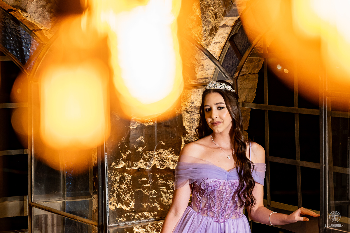 Fotografia de aniversário de 15 anos na Vinícola Ladorni em Bandeirantes no Paraná, fotografia de aniversário de 15 anos em Londrina