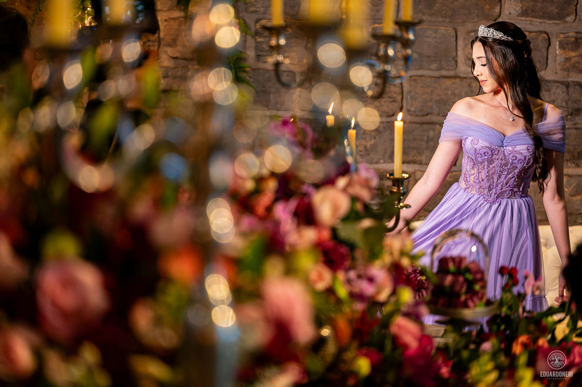 Fotografia de aniversário de 15 anos na Vinícola Ladorni em Bandeirantes no Paraná, fotografia de aniversário de 15 anos em Londrina