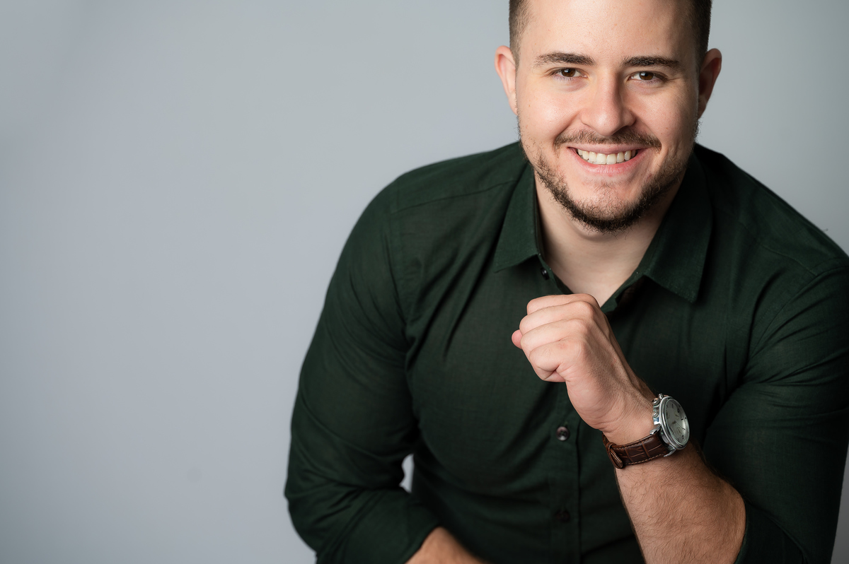 Ensaio Corporativo para posicionamento de imagem 