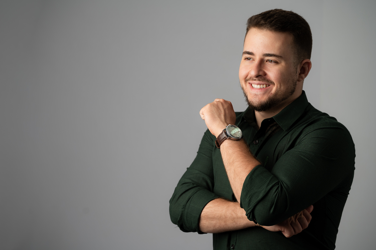 Ensaio Corporativo para posicionamento de imagem 