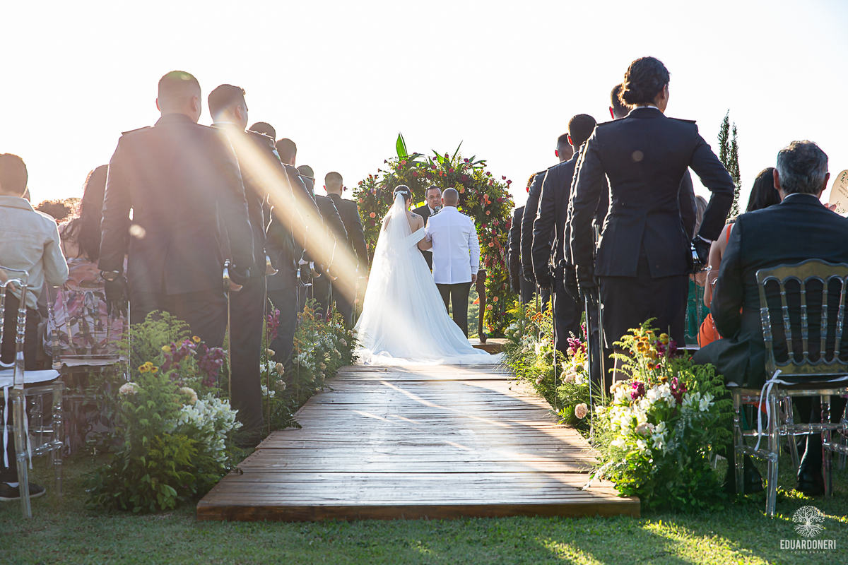 Fotografia de casamento em Londrina na Xacará ao ar livre