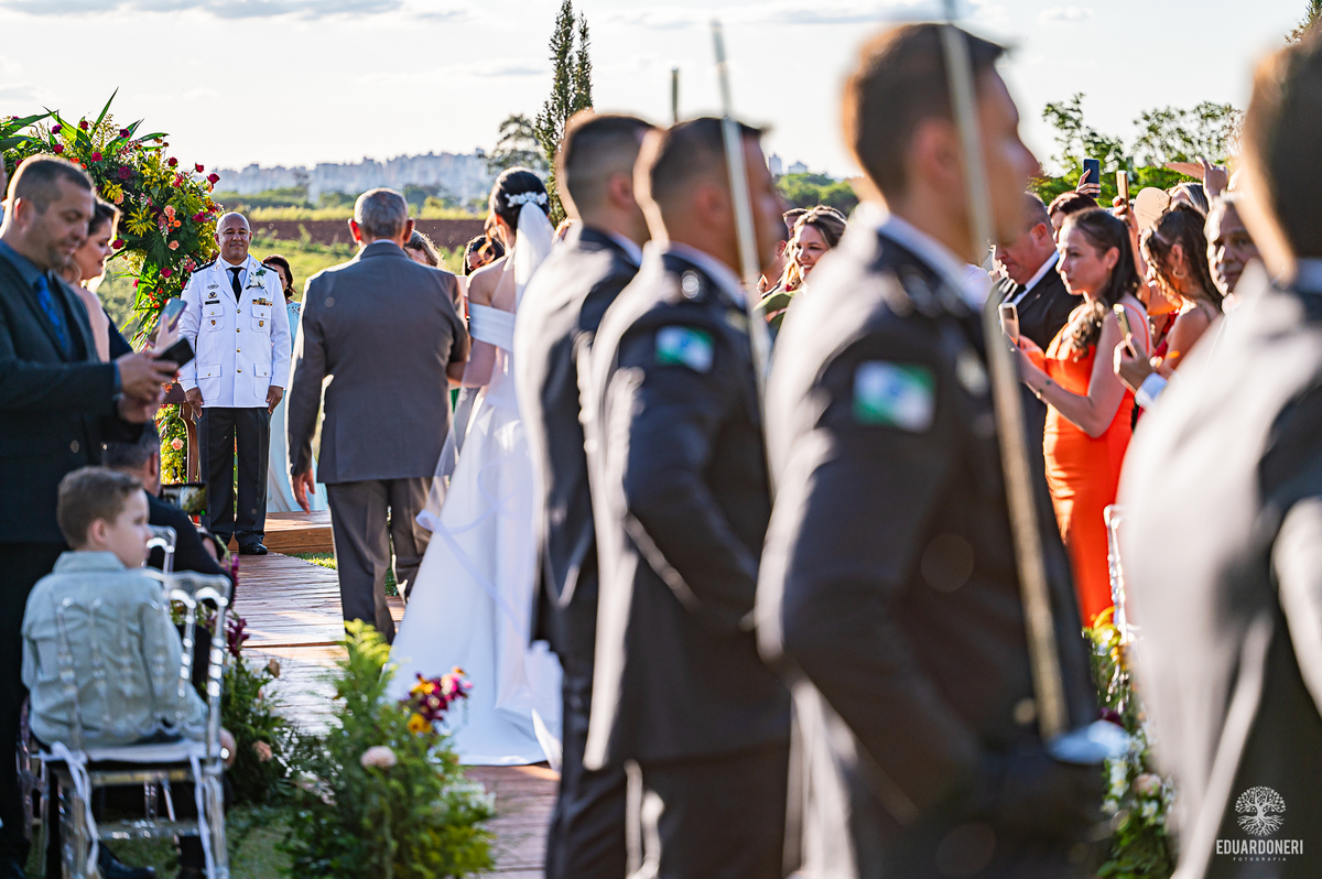 Fotografia de casamento em Londrina na Xacará ao ar livre