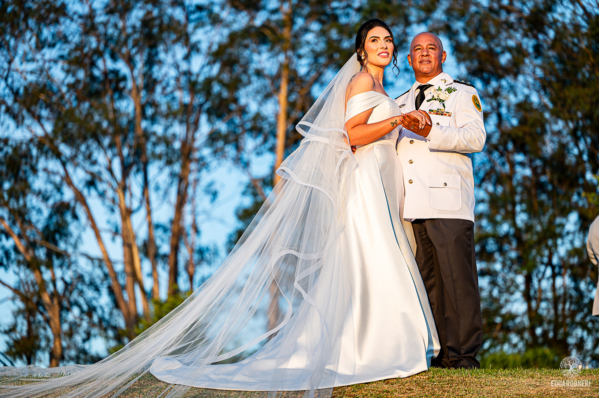 Fotografia de casamento em Londrina na Xacará ao ar livre