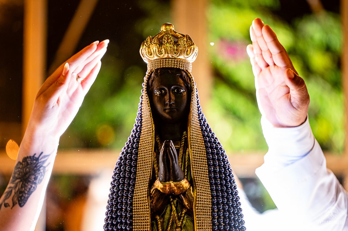 Fotografia de casamento em Londrina na Xacará ao ar livre