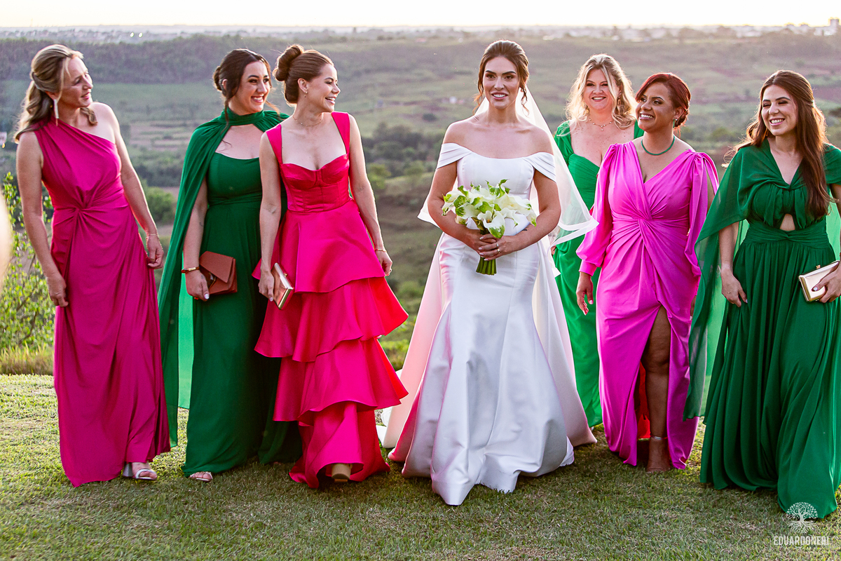 Fotografia de casamento em Londrina na Xacará ao ar livre