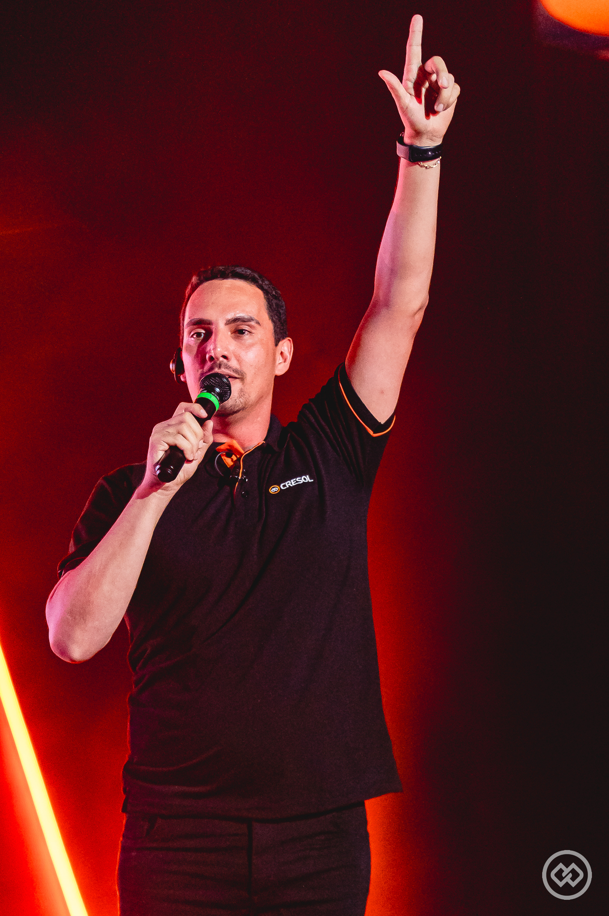 Colaboradores da Cresol participando da Convenção Aceleração 2026, momento de integração, alinhamento de objetivos e fortalecimento do cooperativismo.