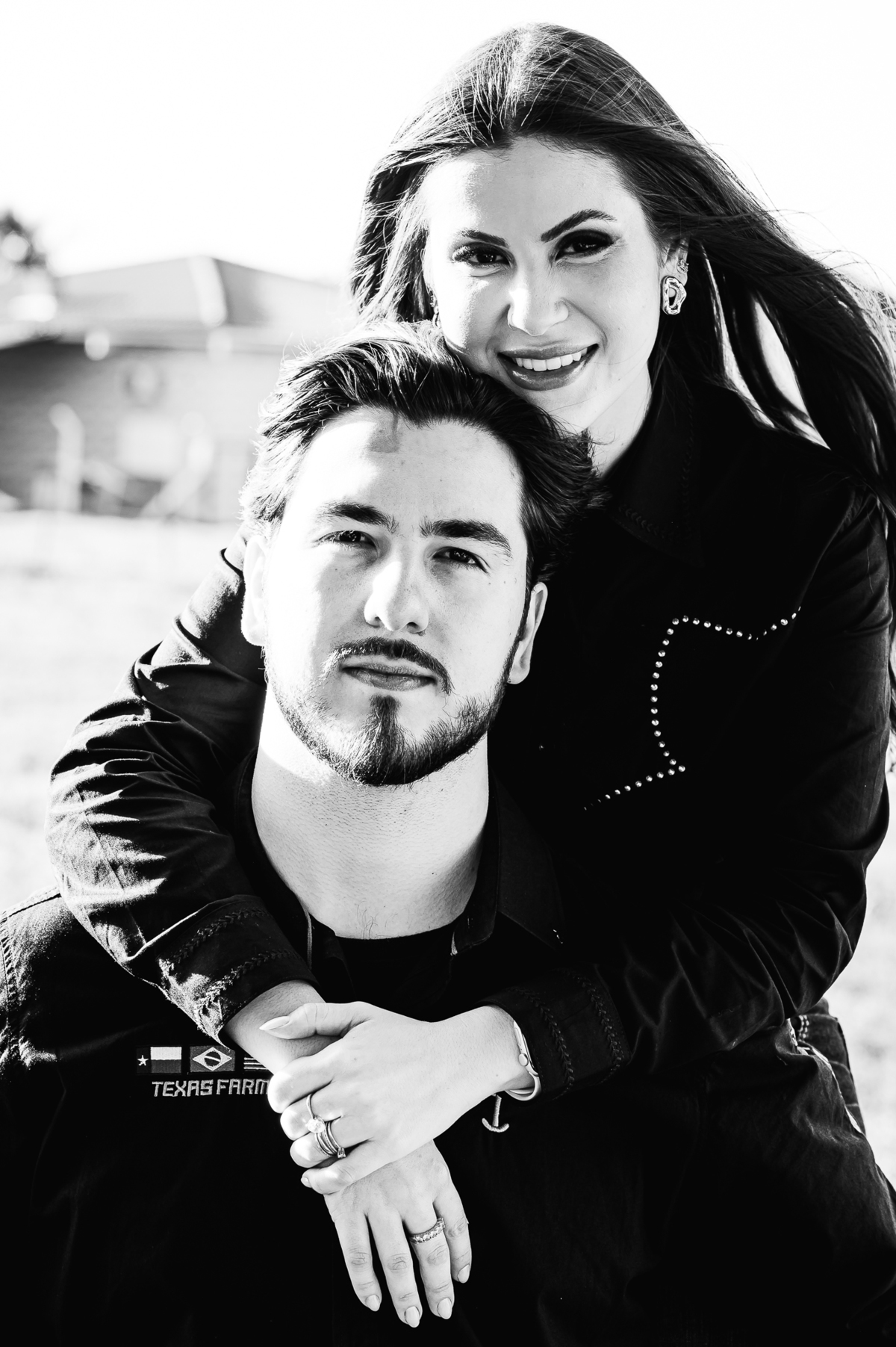 Ensaio pré-wedding com temática country e muito romantismo