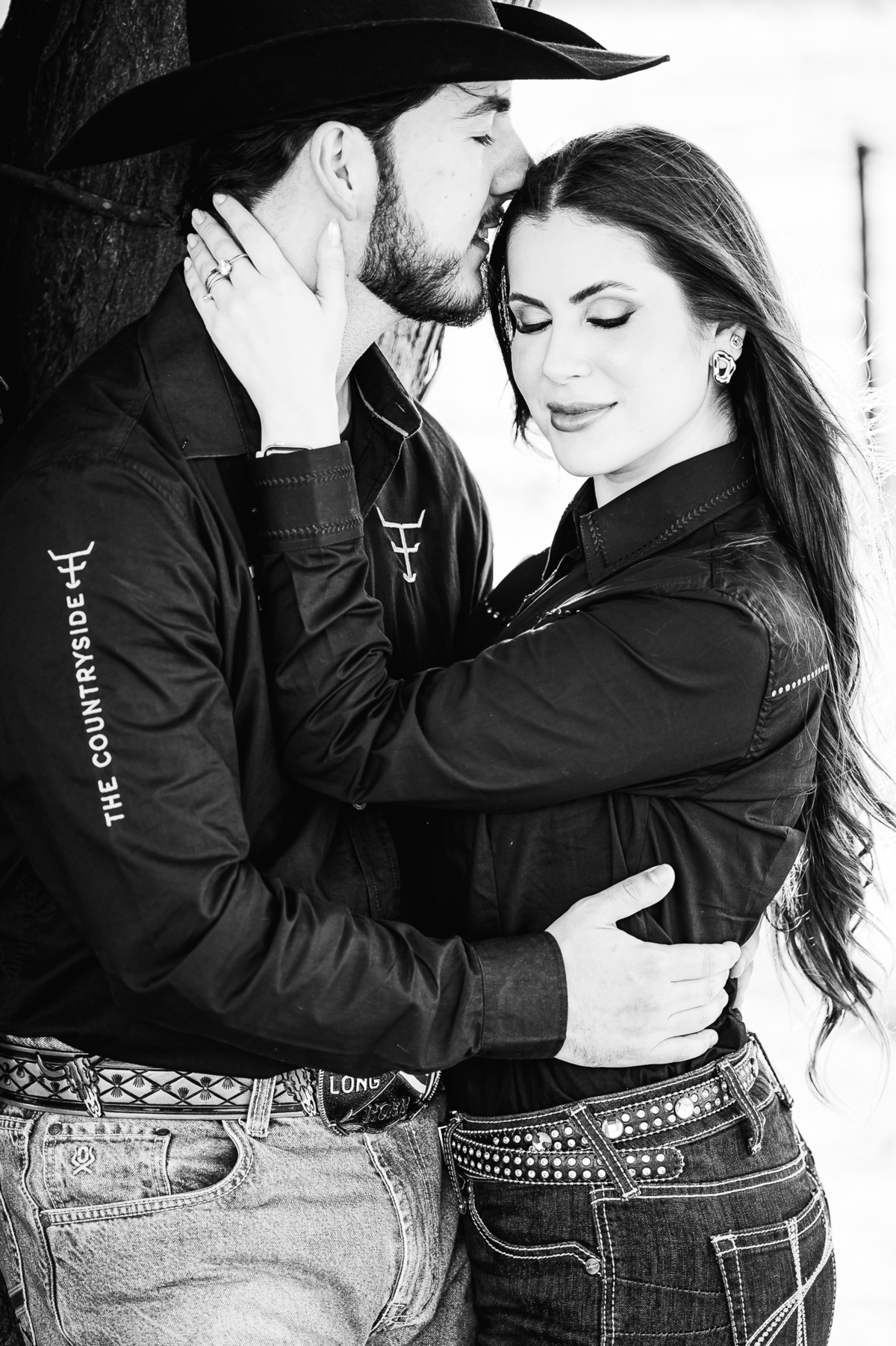 Ensaio pré-wedding com temática country e muito romantismo
