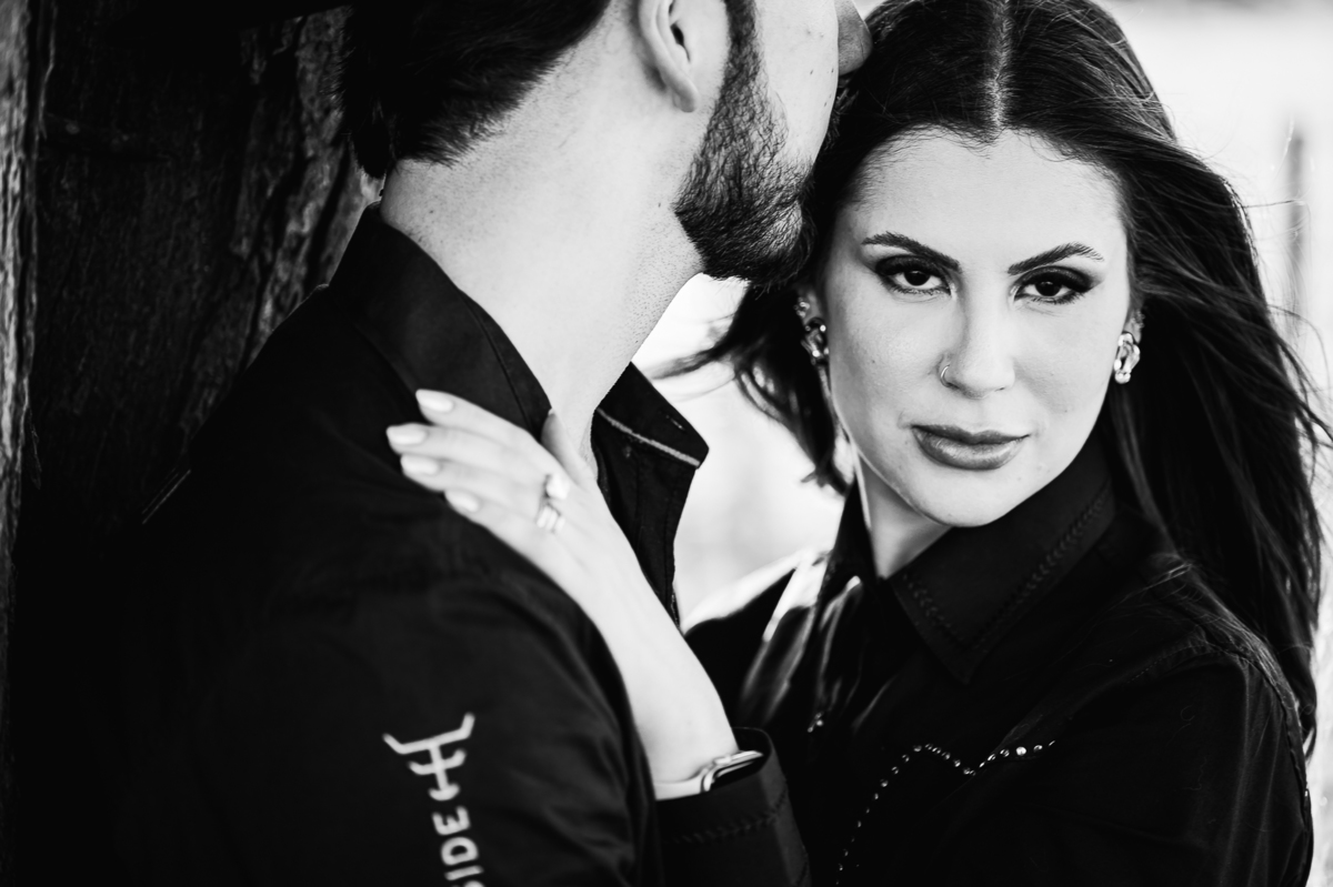 Ensaio pré-wedding com temática country e muito romantismo