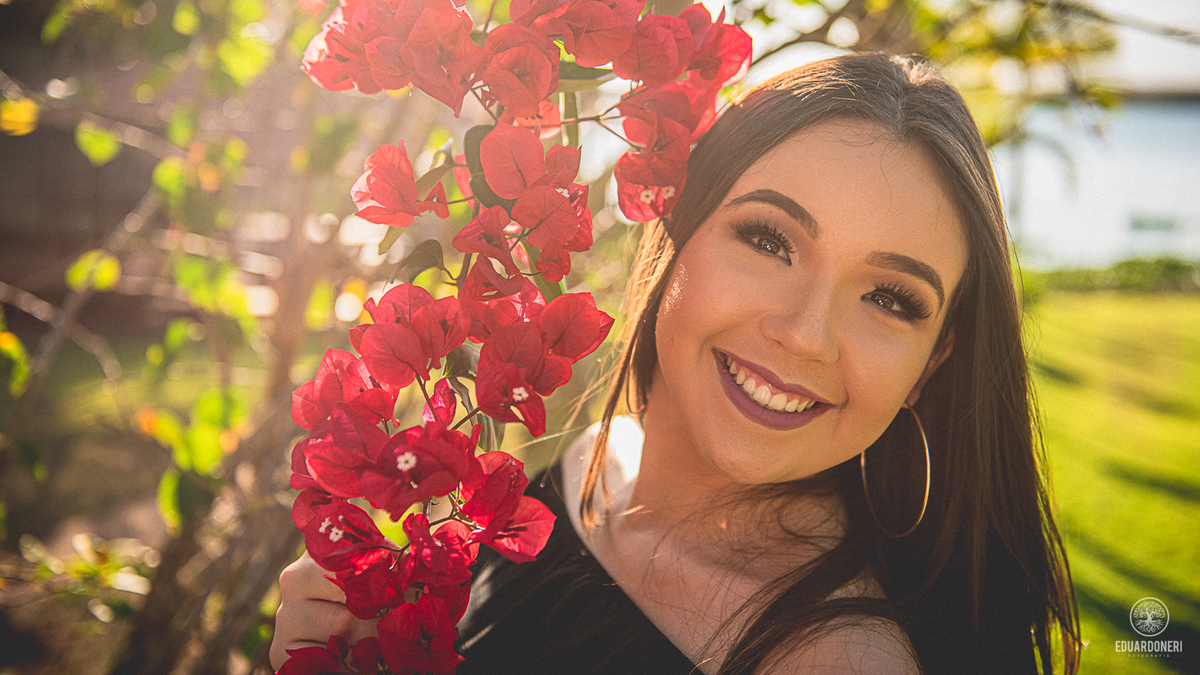 Ensaio de 15 anos da Maria Clara no Porto Almeida em Itambaracá no paraná