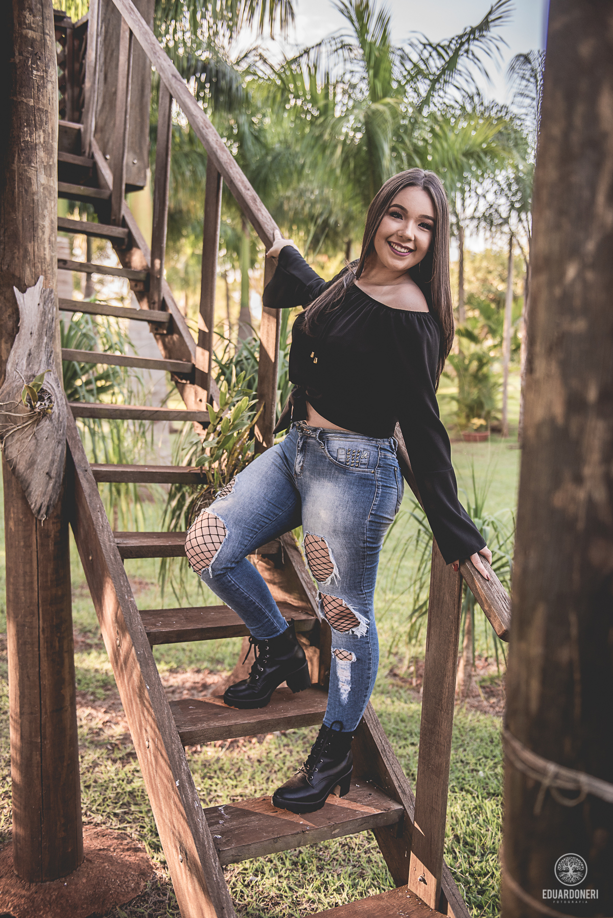 Ensaio de 15 anos da Maria Clara no Porto Almeida em Itambaracá no paraná