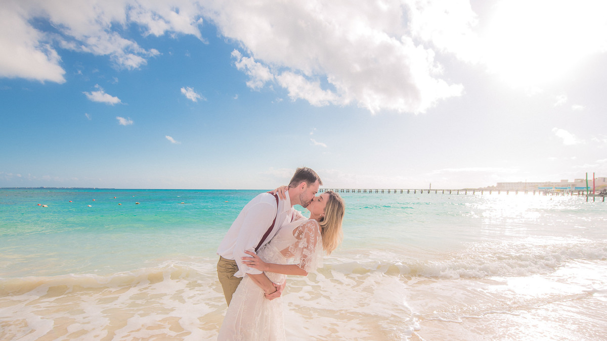 Pre Wedding em Cancun, Pre Wedding at Cancun Mexico, Destination Wedding, Playa Del Caracol, Ensaio na Praia, Beach