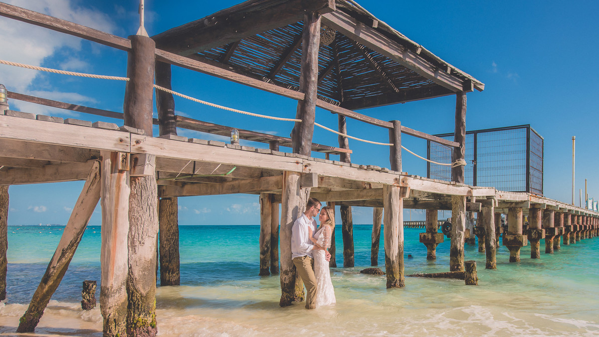 Pre Wedding em Cancun, Pre Wedding at Cancun Mexico, Destination Wedding, Playa Del Caracol, Ensaio na Praia, Beach