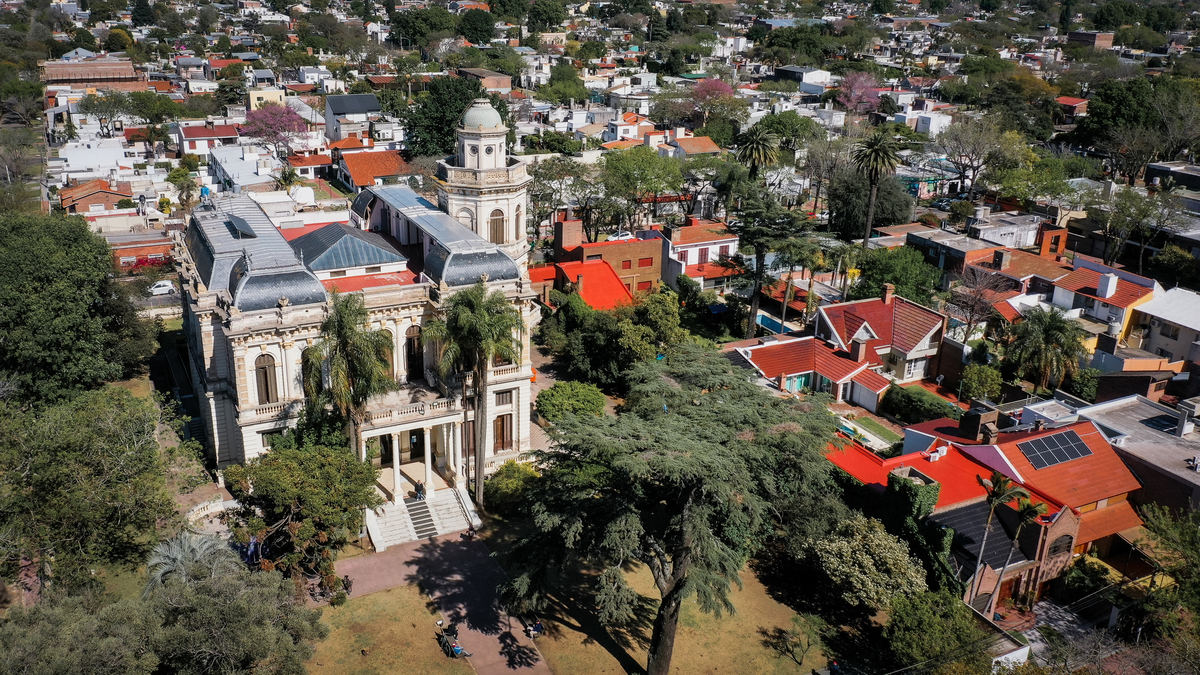 Villa hortensia Rosario zona norte vista aérea Fotografía arquitectura y fotografía de inmobiliaria de Daniel Cuart y DNX Fotografia DNX Estudio