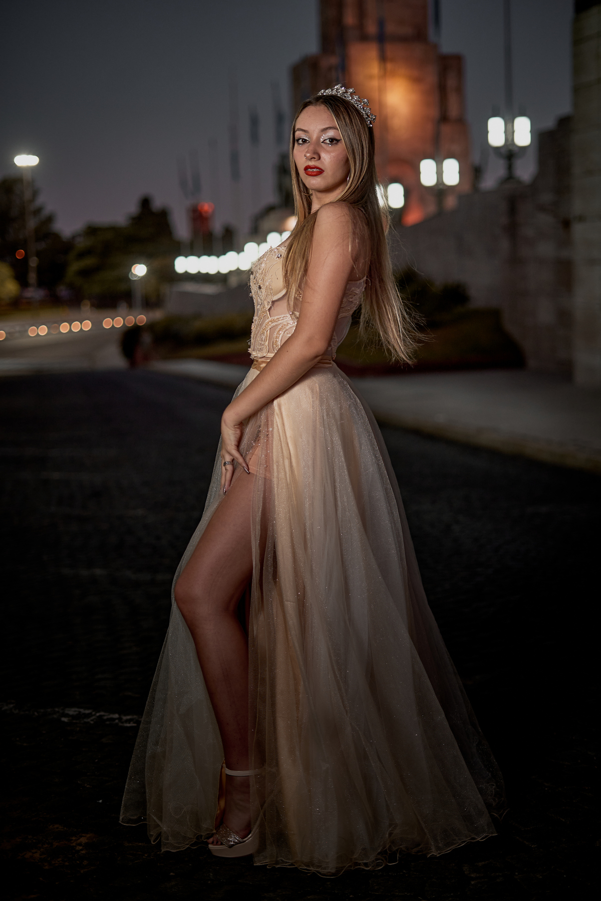 Vestido diseñado por eliana aquino fotógrafo daniel cuart