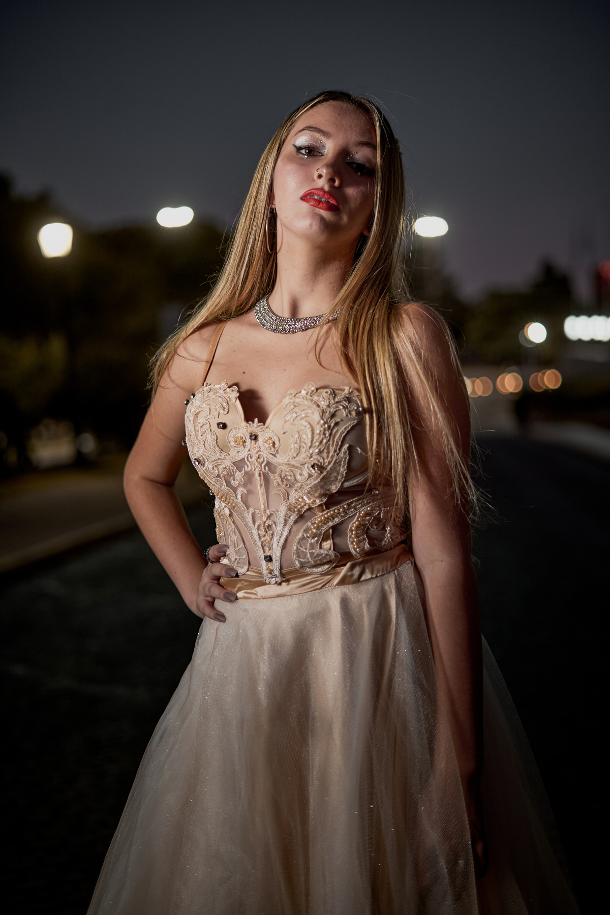 Vestido diseñado por eliana aquino fotógrafo daniel cuart