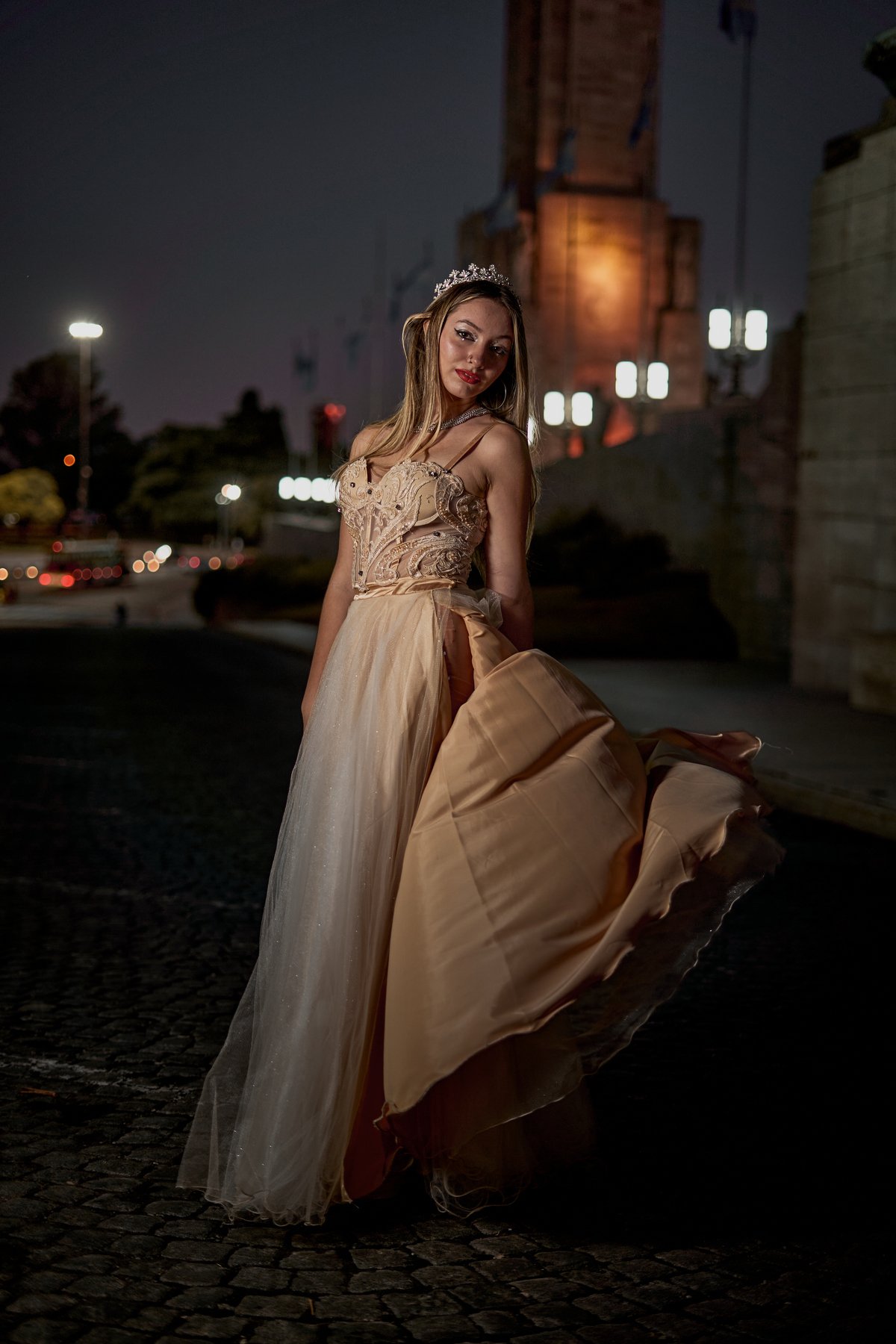 Vestido diseñado por eliana aquino fotógrafo daniel cuart