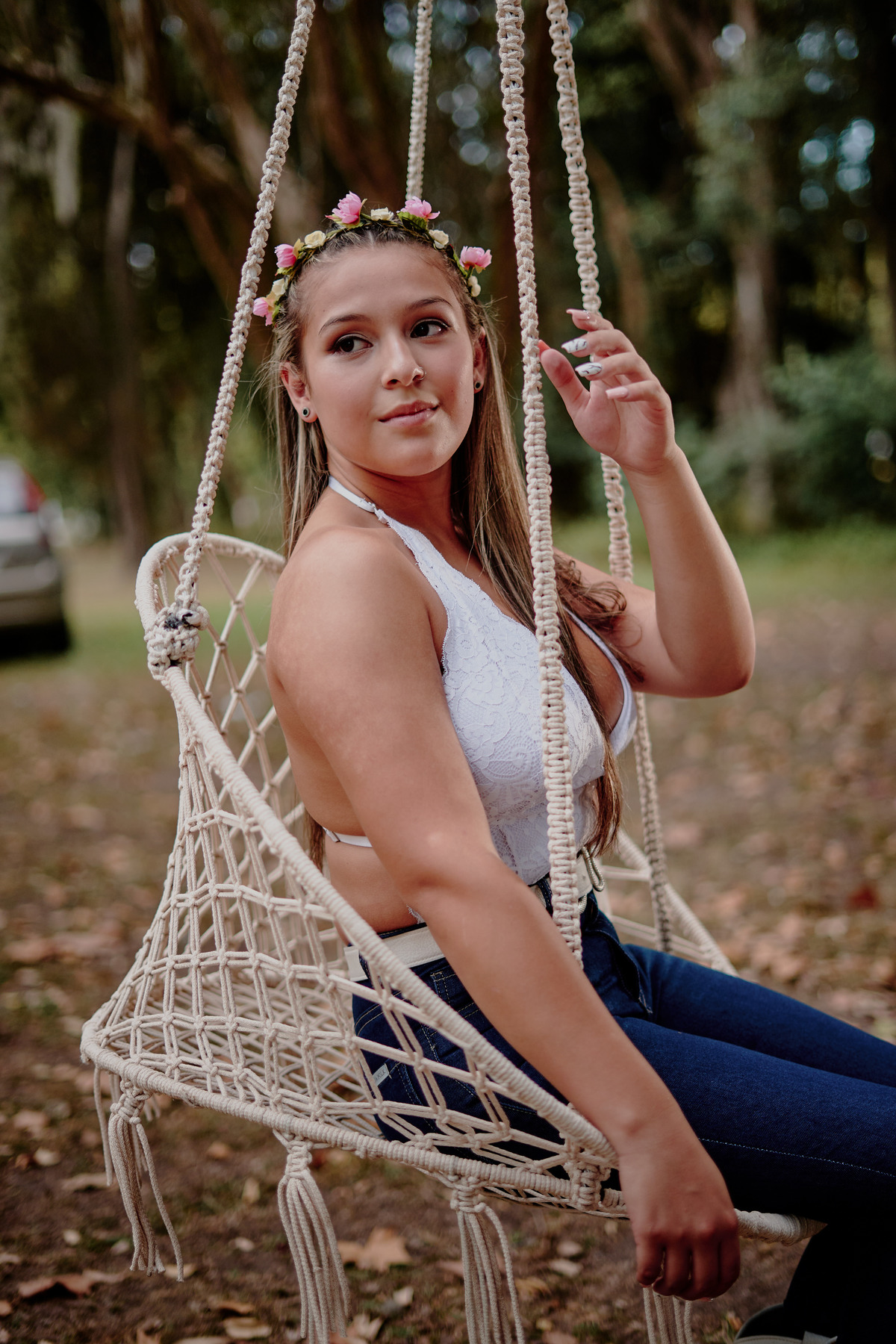 fotografia de 15 hamaca campestre  fotografo daniel cuart dnxfotografia fotografo de 15 con globos de 15