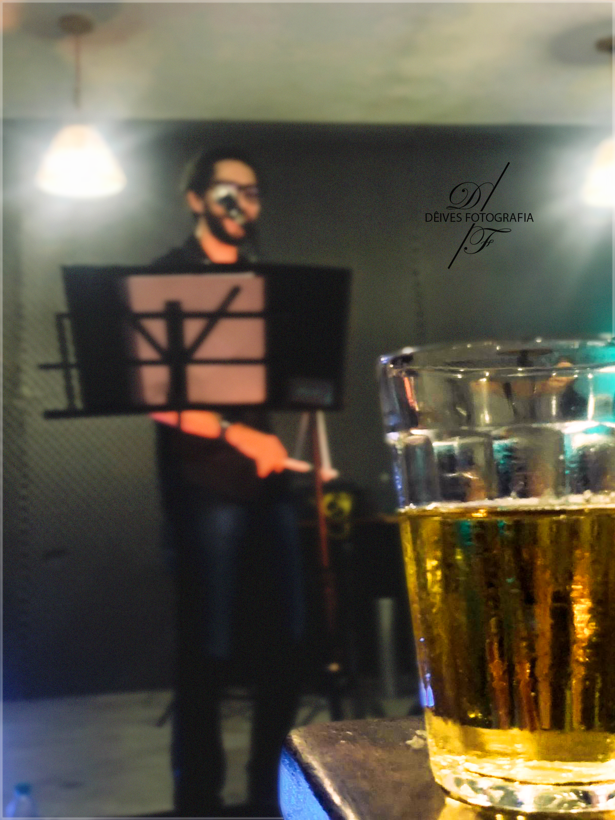 Cobertura de apresentação musical