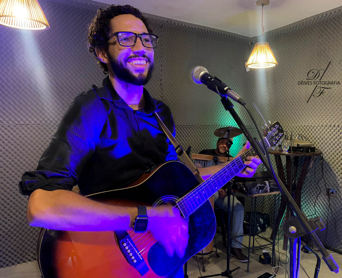 Cobertura de apresentação musical