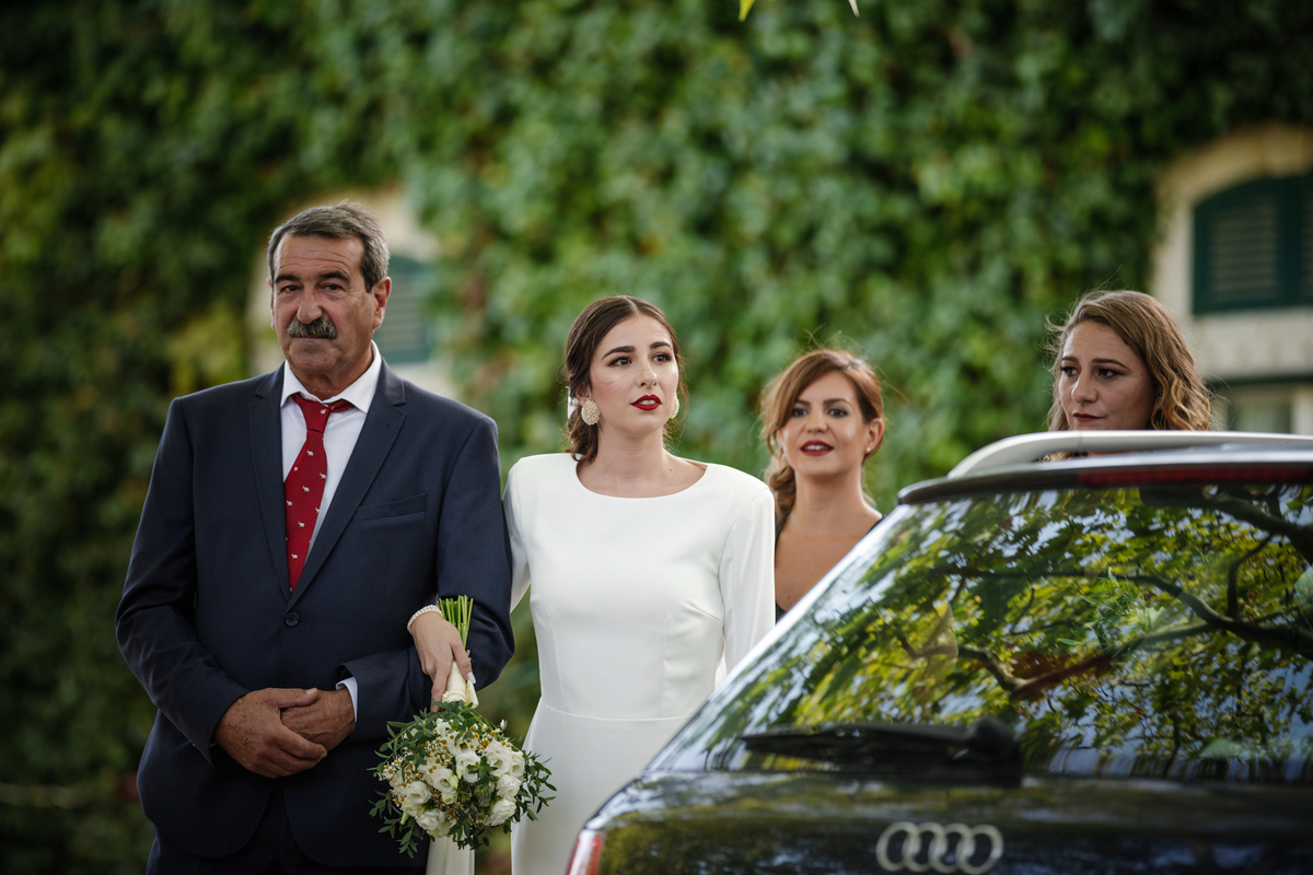 casamento quinta das torres azeitao setubal portugal entrada noiva pai