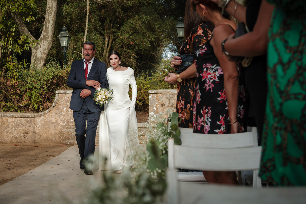 casamento quinta das torres azeitao setubal portugal entrada noiva pai
