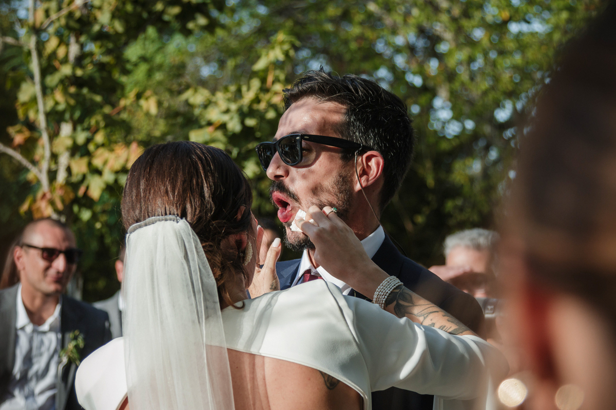 casamento quinta das torres azeitao setubal portugal cerimonia beijo
