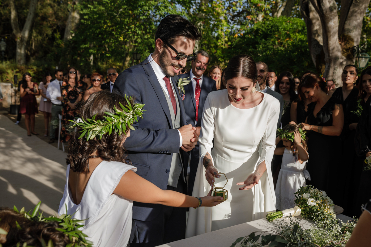 casamento quinta das torres azeitao setubal portugal cerimonia troca alianças