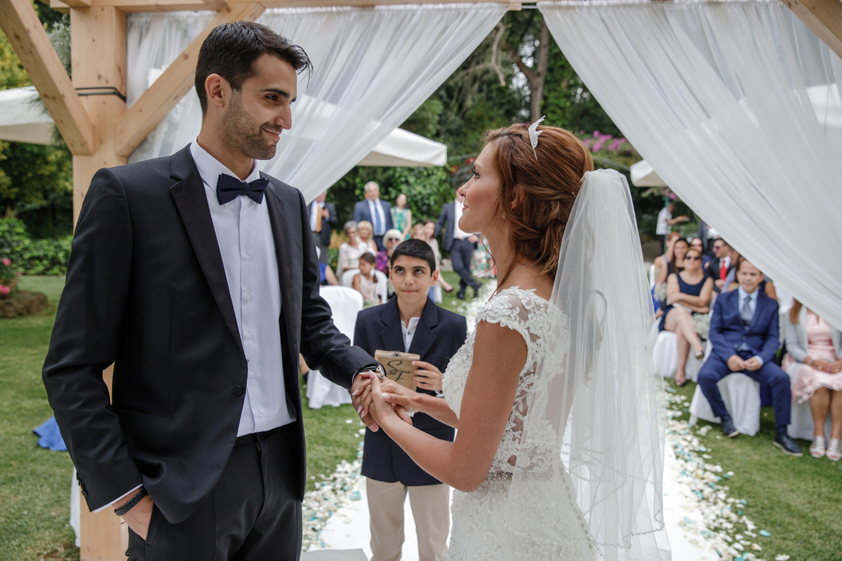 Casamento Quinta do Coração, Azeitao Setubal Portugal cerimonia noivos troca alianças