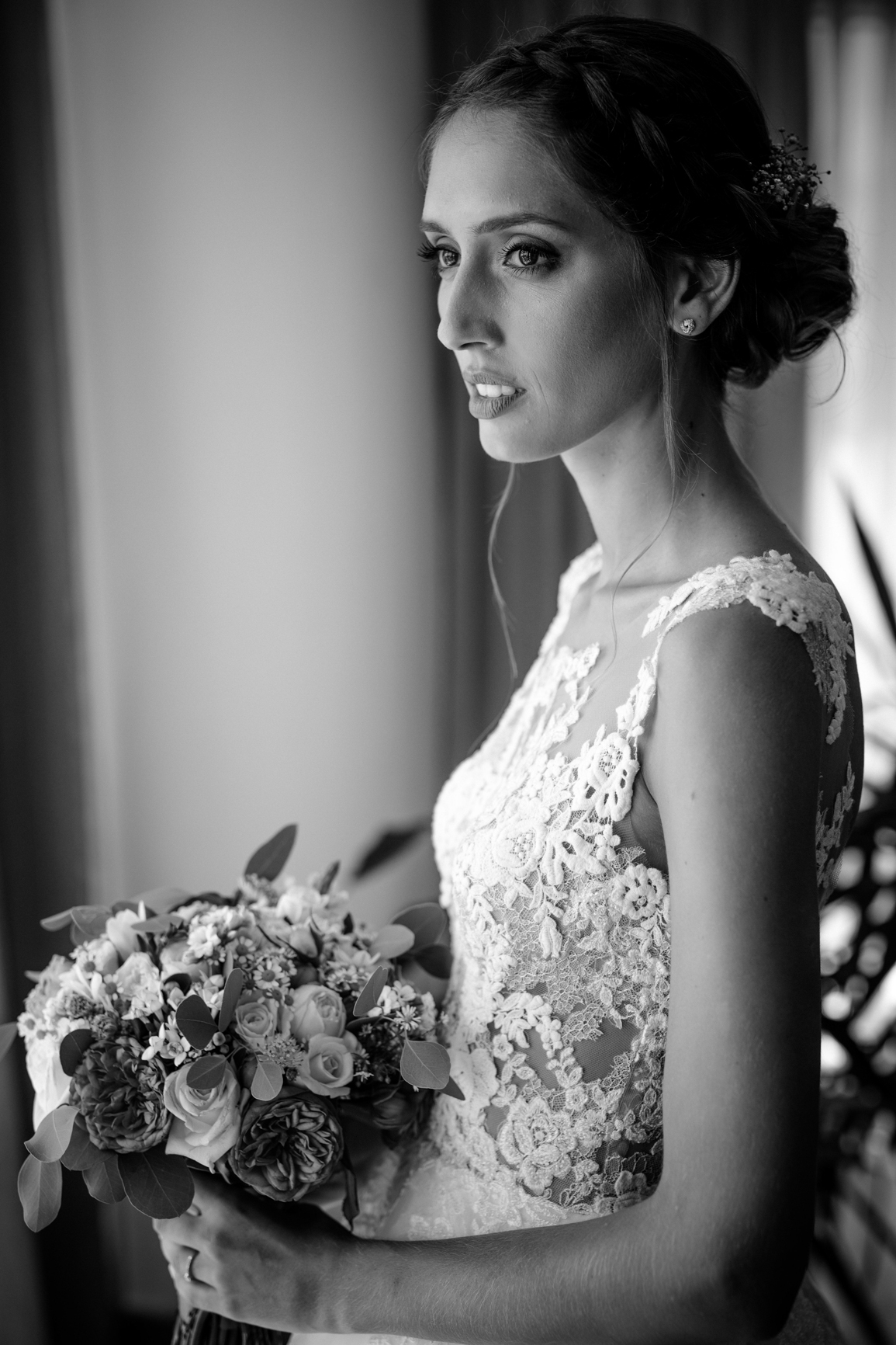 Casamento Quinta Marques da Serra Alenquer Portugal Noiva Cabelo penteado Ines Salsinha maquilhagem rita amorim vestido pronovias