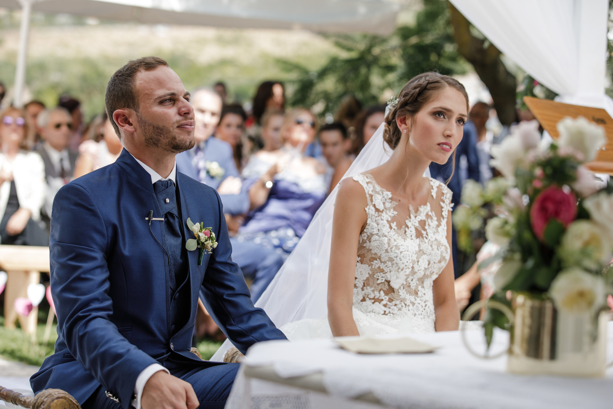 Casamento Quinta Marques da Serra Alenquer Portugal Noiva Cabelo penteado Ines Salsinha maquilhagem rita amorim vestido pronovias noivos cerimonia