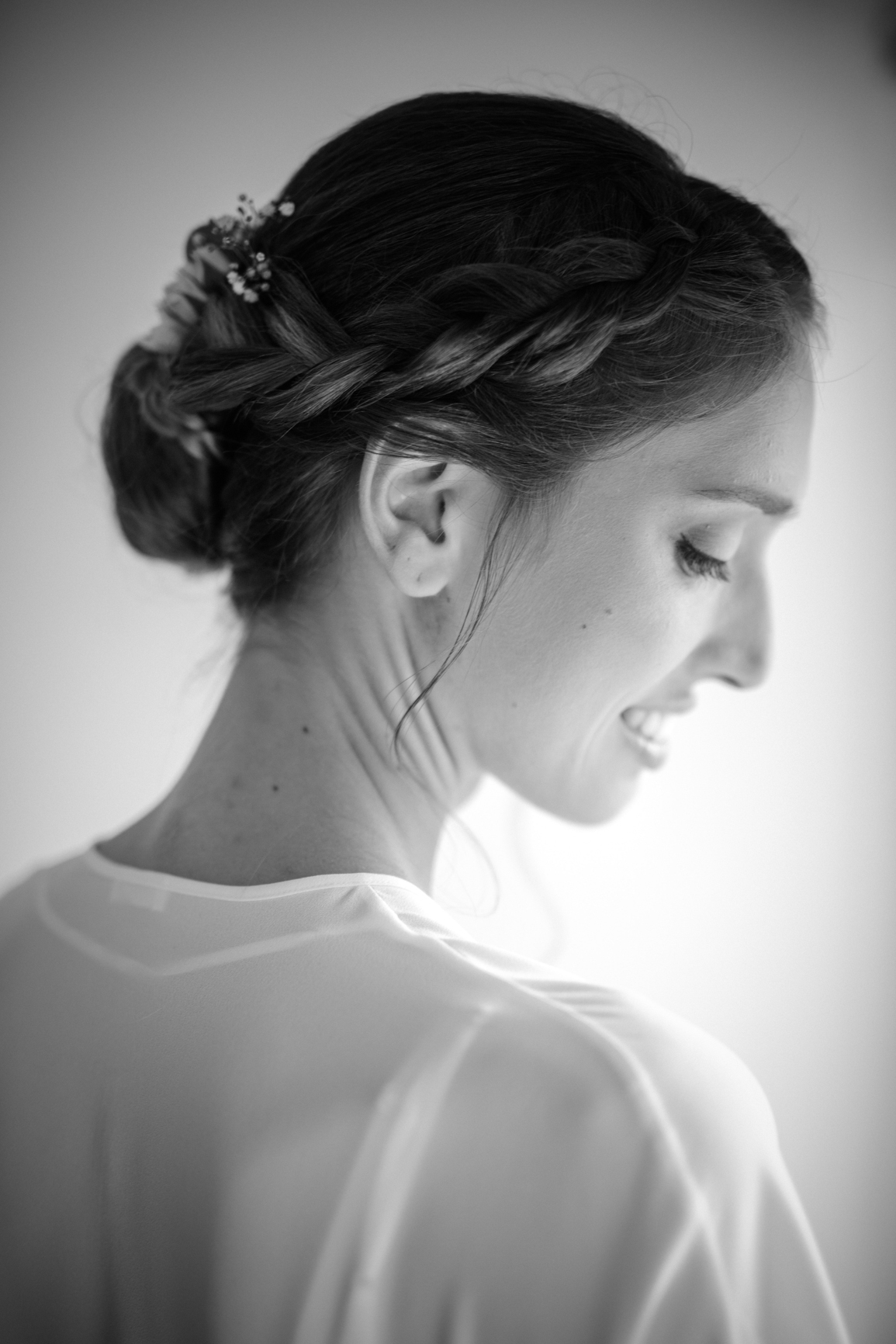 Casamento Quinta Marques da Serra Alenquer Portugal Noiva Cabelo penteado Ines Salsinha