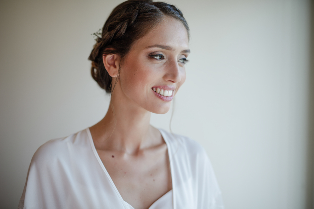 Casamento Quinta Marques da Serra Alenquer Portugal Noiva Cabelo penteado Ines Salsinha maquilhagem rita amorim