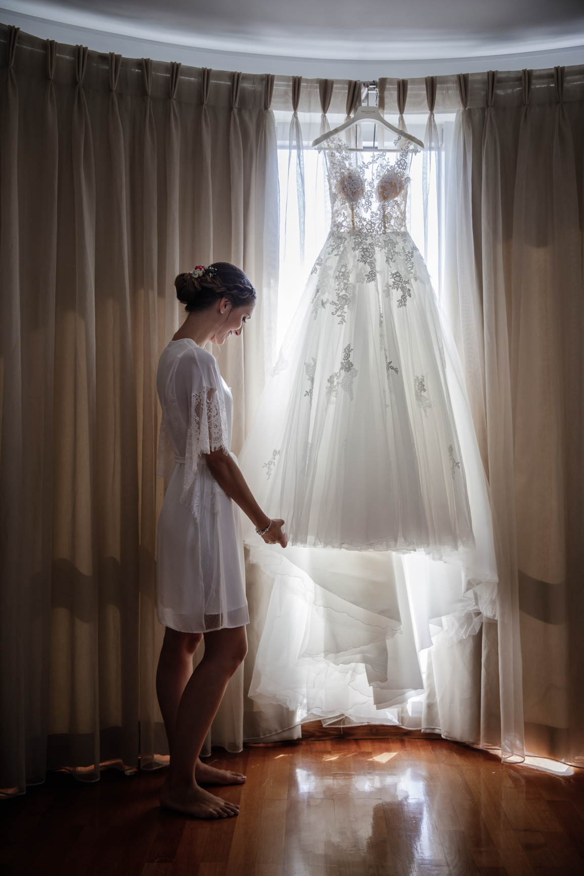 Casamento Quinta Marques da Serra Alenquer Portugal Noiva vestido pronovias