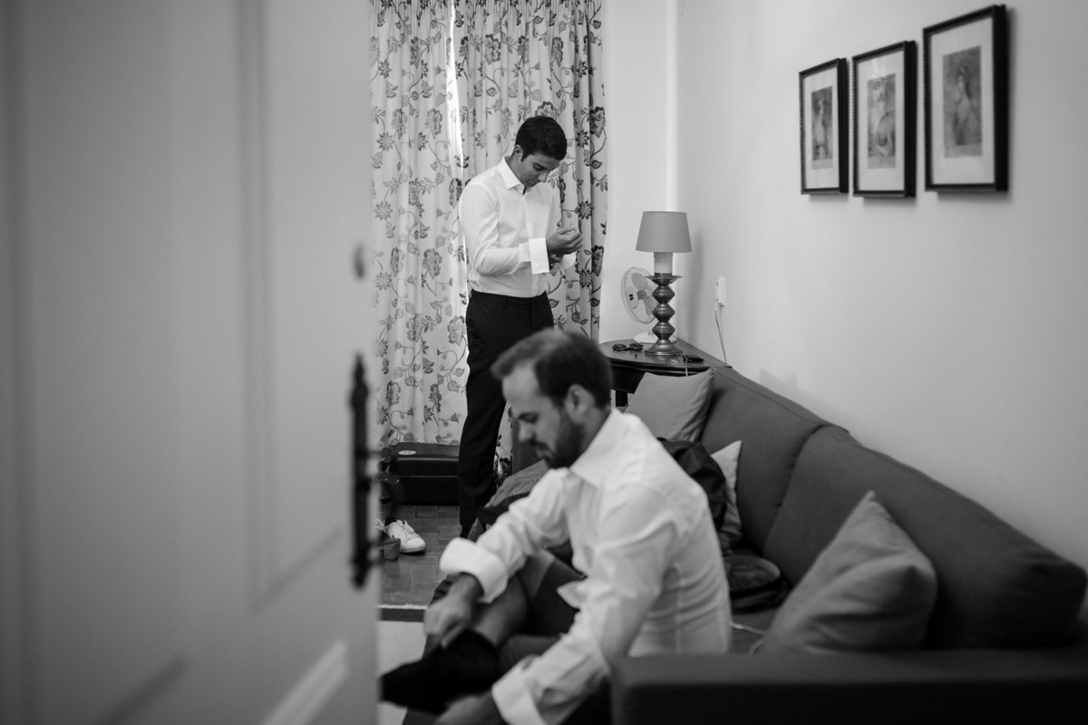 Casamento quinta da Conceição, Azeitão, Setubal Portugal noivo